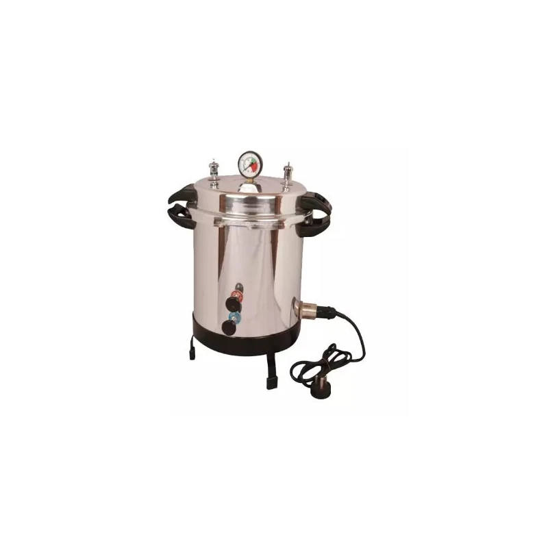 droplet-aluminium-electric-vertical-autoclave-six-wing-nut-size-with-capacity-21-ltrs-63045
