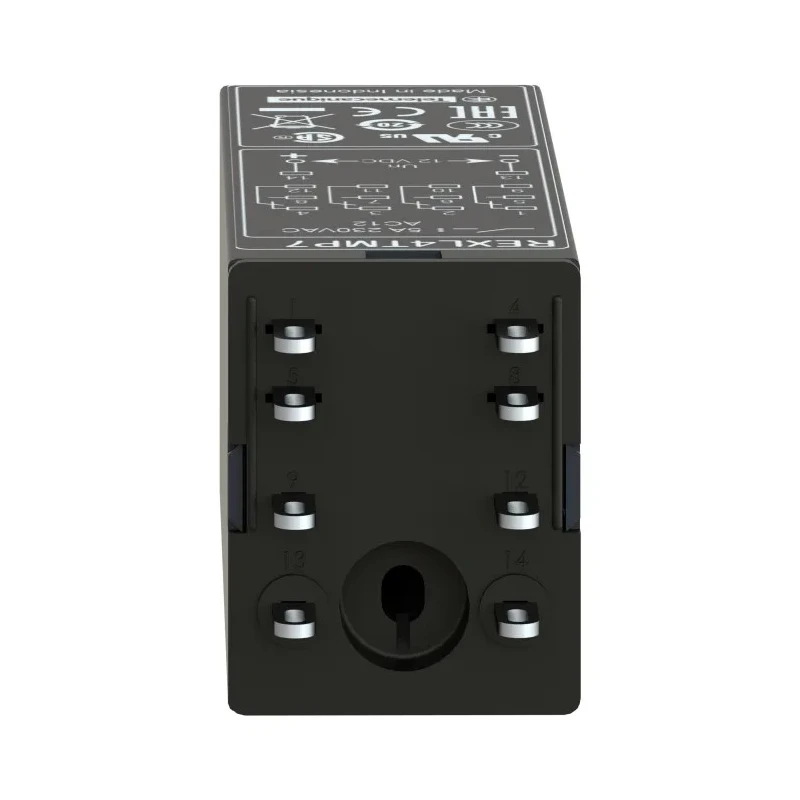 Schneider Electric Harmony Time Series Electromechanical Timer Relay 4-Contact 24 to 240 V dc 230V ac 0.1 s to 100 REXL4TMP7