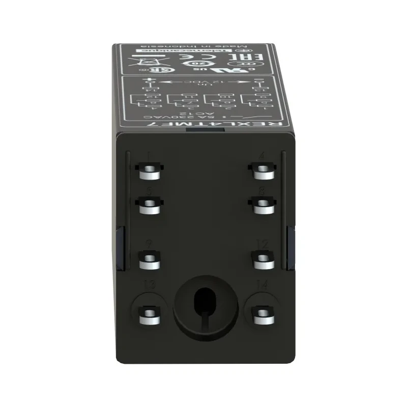 Schneider Electric Harmony Time Series Electromechanical Timer Relay 4-Contact 24 to 240 V dc 110V ac 0.1 s to 100 REXL4TMF7