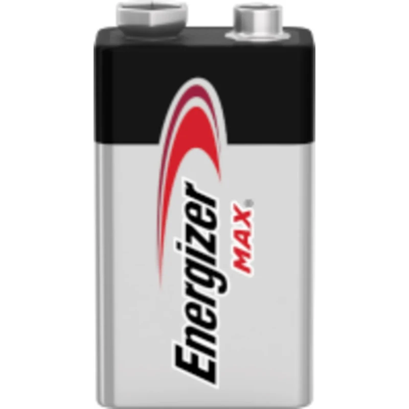 Energizer Energiser MAX Alkaline Zinc Manganese Dioxide 9V Battery 600mAh 7638900426663