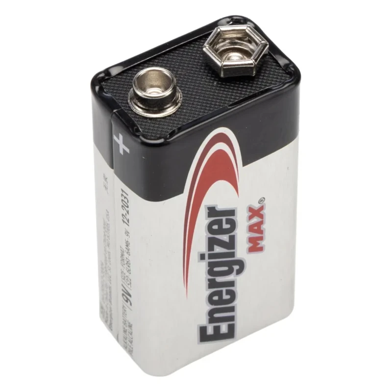 Energizer Energiser MAX Alkaline Zinc Manganese Dioxide 9V Battery 600mAh 7638900426663