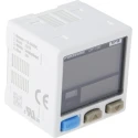 Panasonic DP2 Series Digital Pressure Sensor, Gauge Reading, NPN/PNP Output, -1 bar to 1 bar, Panel Mount DP-101A-M-P