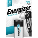Energizer MAX PLUS Alkaline Zinc Manganese Dioxide 9V Battery 7638900423389