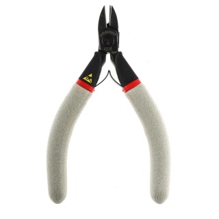 Facom ESD Safe Side Cutter, Bi-Metal Handle, 7mm Jaw Width, 110mm Length 435.RE