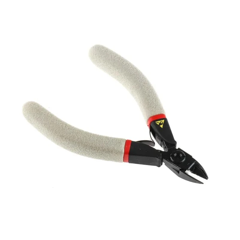 Facom ESD Safe Side Cutter, Bi-Metal Handle, 7mm Jaw Width, 110mm Length 435.RE