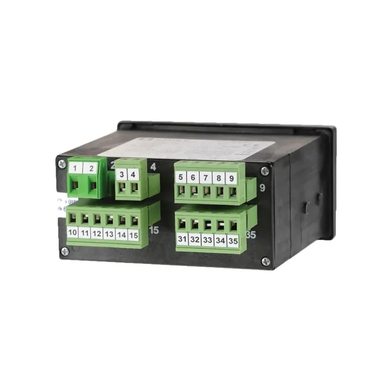 Simex Digital Panel Multifunction Meter with LED Display Measuring Current, Voltage, Temperature 43 mm x SUR-94-1J21-1-4-001
