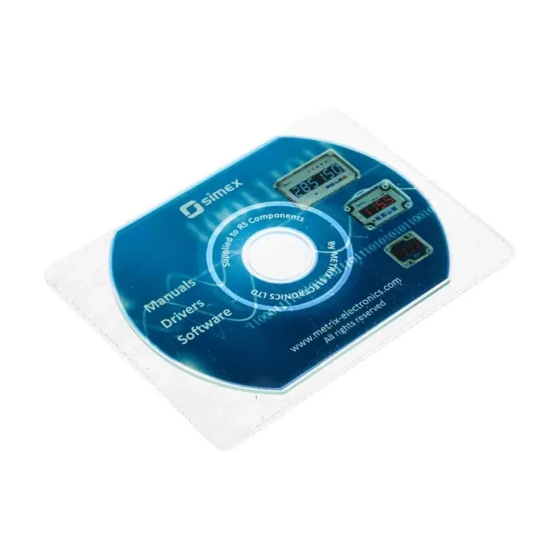 Simex Digital Panel Multifunction Meter LED Display 4-Digit Current Measurement SWE-N55L-1111-0-9-001