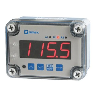 Simex Wall Mount On-Off Temperature Controller 3 Input, 2 Output Relay 260V AC IR Remote Controller SRT-N118-1321-1-4-001
