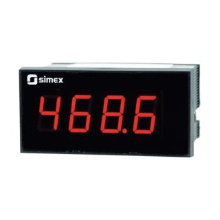Simex Digital Panel Multifunction Meter for AC/DC Voltage with 45 mm x 91 mm Cutout SWE-94-S-2-001-0