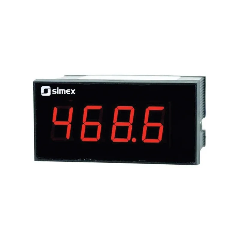 Simex Digital Panel Multifunction Meter for AC/DC Voltage with 45 mm x 91 mm Cutout SWE-94-S-2-001-0