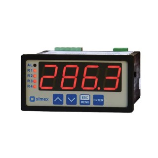 Simex Digital Panel Multifunction Meter Current Voltage LED Display 43 mm x 90.5 mm SRP-94-1841-1-4-001