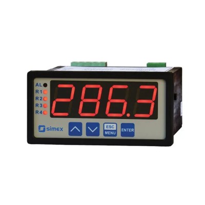 Simex Digital Panel Multifunction Meter Current Voltage LED Display 43 mm x 90.5 mm SRP-94-1841-1-4-001