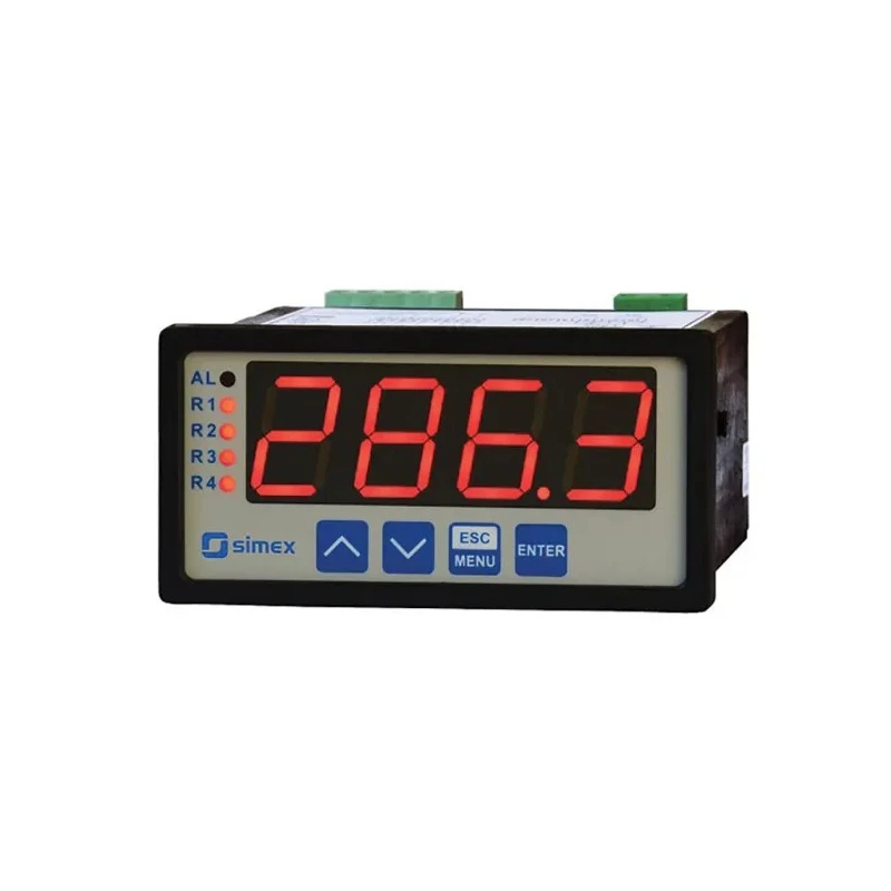 Simex Digital Panel Multifunction Meter Current Voltage LED Display 43 mm x 90.5 mm SRP-94-1841-1-4-001