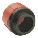 Elesa Hydraulic Breather Cap 31 mm Diameter, 1/4 in Thread G, Polyamide Based Technopolymer, Orange, Model 56151