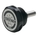 Elesa Hydraulic Blanking Plug Threaded Aluminium Black Anodised 59727