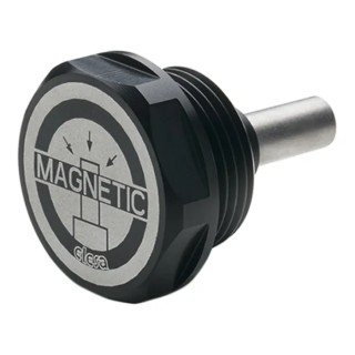 Elesa Hydraulic Blanking Plug Threaded Aluminium Black Anodised 59727