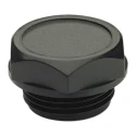 Elesa Hydraulic Blanking Plug Threaded Black Matt Finish TN Series 58413