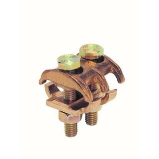 MECATRACTION Bronze Lightning Earth Clamp Max. Conductor Size 240 mm² C6RG2-35