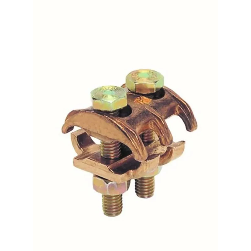 MECATRACTION Bronze Lightning Earth Clamp Max. Conductor Size 240 mm² C6RG2-35