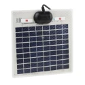 RS PRO Surface Mount Polycrystalline Solar Panel 5W, 36 Cells, 21.6V Open Circuit Voltage 914-8445