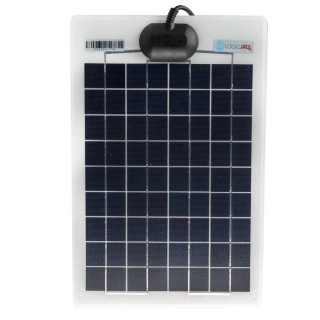 RS PRO Surface Mount Polycrystalline 10 W Solar Panel 21.6 V Open Circuit Voltage 380x250x4 mm 914-8454