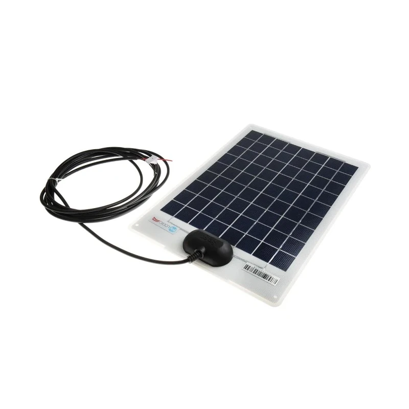 RS PRO Surface Mount Polycrystalline 10 W Solar Panel 21.6 V Open Circuit Voltage 380x250x4 mm 914-8454