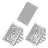 Bosch Rexroth M8 Mounting Bracket Connecting Component Strut Profile 50 mm Groove Size 10 mm 3842530460