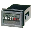 Kubler 7-Digit Hour Meter Counter, High Shock Resistance, IP65 Front, 100-130V 60Hz HK17