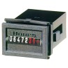 Kubler 7-Digit Hour Meter Counter, High Shock Resistance, IP65 Front, 100-130V 60Hz HK17