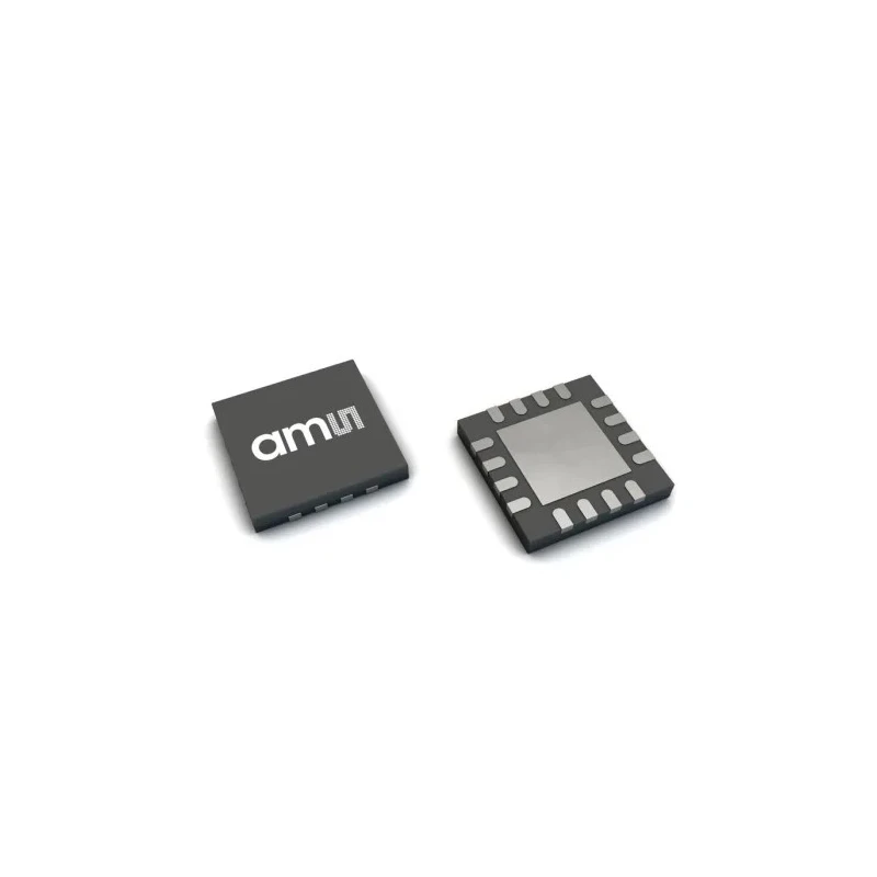 ams OSRAM 1 Axis Surface Magnetic Position Sensor 3 V to 3.6 V SPI Interface QFN 16-Pin AS5055A-BQFM