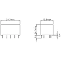 Durakool PCB Automotive Relay 12V Coil Voltage 60A Switching Current SPDT DG08-7011-35-1012