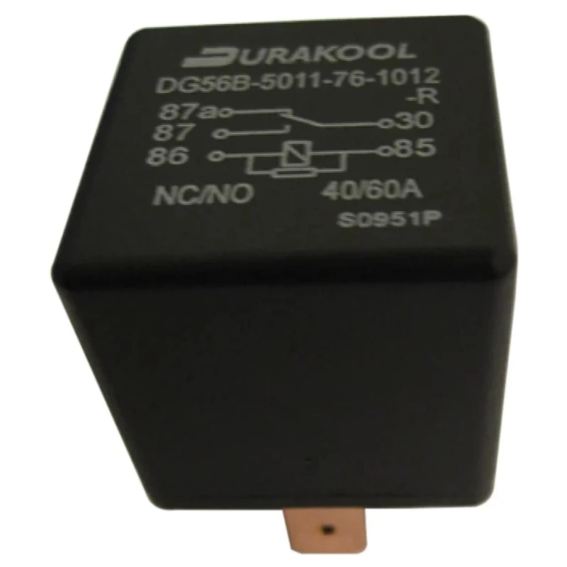 Durakool PCB Automotive Relay 12V dc Coil Voltage 40A Switching Current SPDT DG56A-7011-76-1012-DR