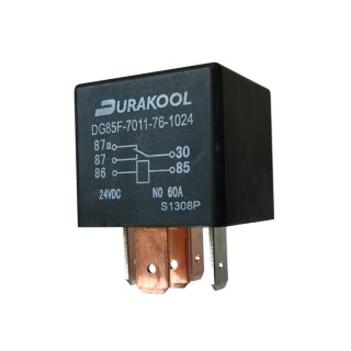 Durakool Power Relay 24V DC Coil 60A Switching Current SPDT DG85F-7011-76-1024-DR