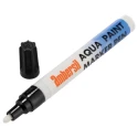 Ambersil Black Paint Marker Pen 4.5 mm Point Thickness for Glass Metal Plastic 32494-AB