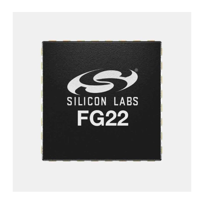 Silicon Labs Wireless Microcontroller SoC , 32 bit ARM Cortex M33, 38.4MHz, 512kB Flash, 32kB RAM EFR32FG22C121F512GM32-C
