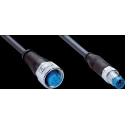 SICK Sensor Actuator Cable Female 4 Way M12 to Male 4 Way M8, Polyurethane Jacket, 2 m YF2A14-020UA3M8U14 / 2096112