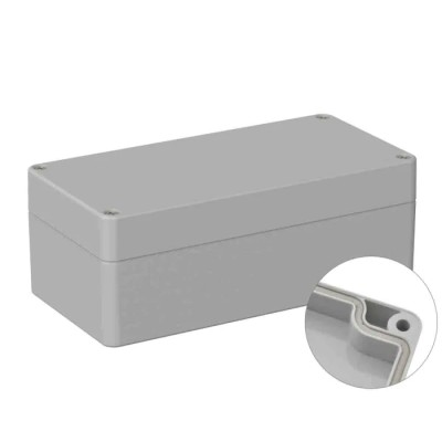 RND ABS General Purpose Enclosure Grey Lid IK07 60mm x 160mm x 80mm IP66