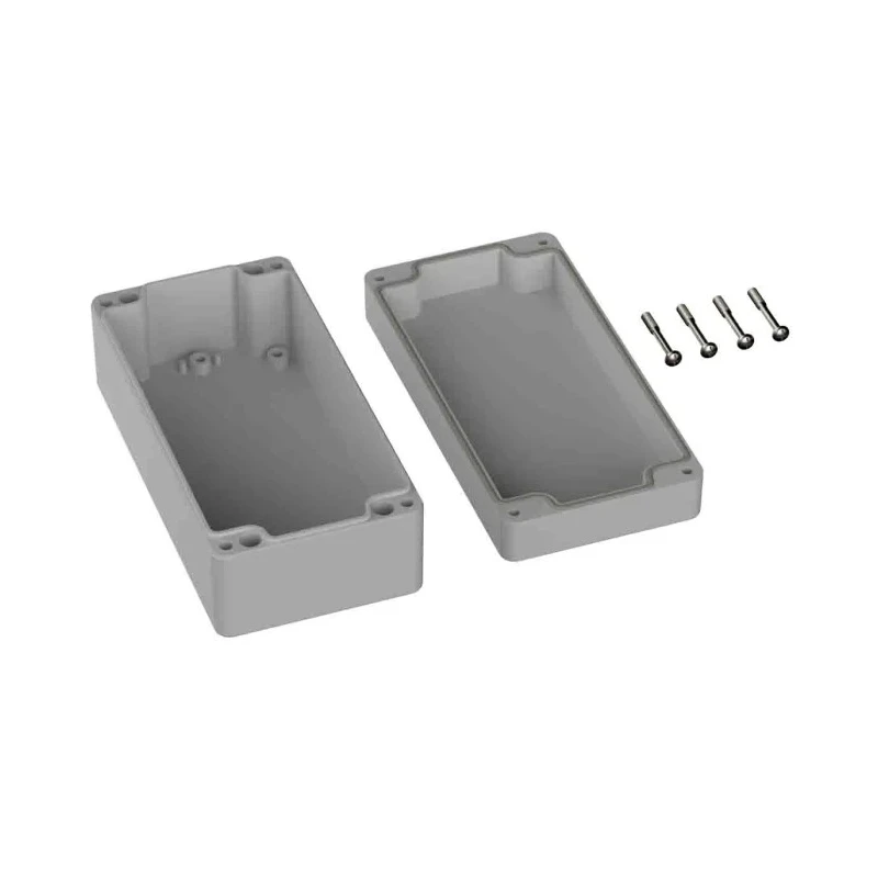 RND ABS General Purpose Enclosure Grey Lid IK07 60mm x 160mm x 80mm IP66