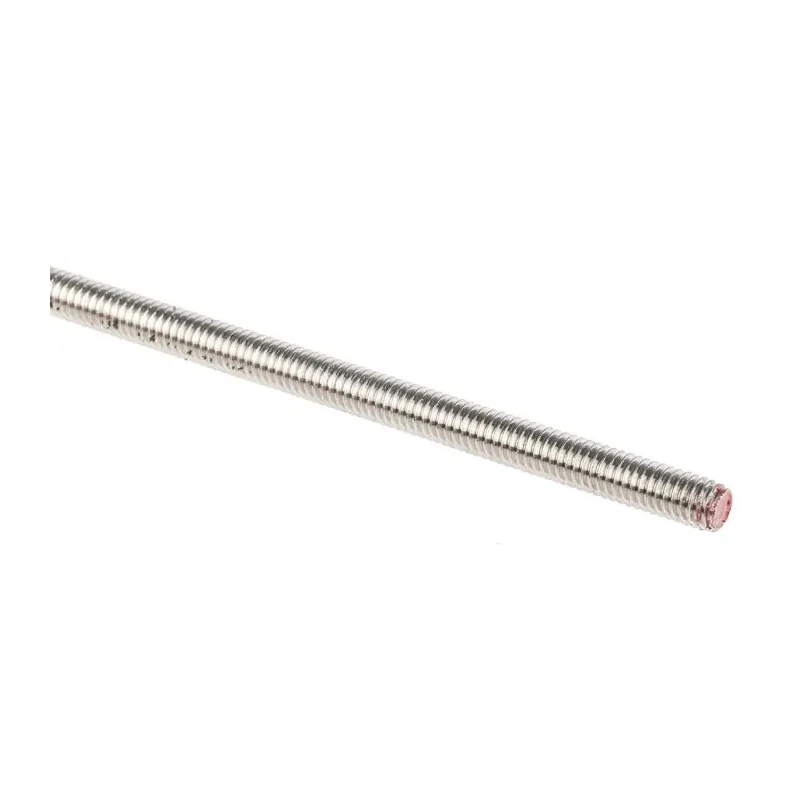 RS PRO Plain Stainless Steel Threaded Rod M3 1 m, A4 Grade, DIN 976 Standard 200-9942