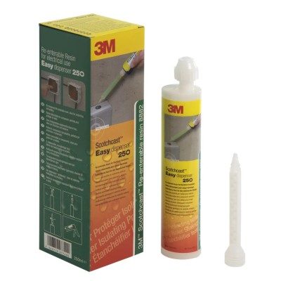 3M Flexible Potting and Encapsulating Compound Amber Translucent Resin 250 ml Scotchcast 8882 Easy dispenser 250