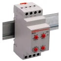Lovato Electric Monitoring Relay 3 Phase SPDT DIN Rail Mount 208, 240V AC PMV30A575