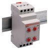 Lovato Electric Monitoring Relay 3 Phase SPDT DIN Rail Mount 208, 240V AC PMV30A575