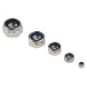 RS PRO Stainless Steel Self-Locking Nuts Box 545 Pieces, A2 304 Stainless Steel, DIN 985, Plain Finish 200-9813