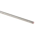RS PRO Plain Stainless Steel Threaded Rod M4 1 m DIN 976 Plain Finish 200-9958