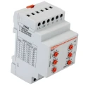Lovato Electric Monitoring Relay 1, 3 Phase SPDT DIN Rail Mount 0.1A to 16A 440V AC 480V AC PMA50A480