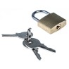 RS PRO Key Metal Padlock Keyed Alike 3 mm Shackle 2 mm Body 916-0268