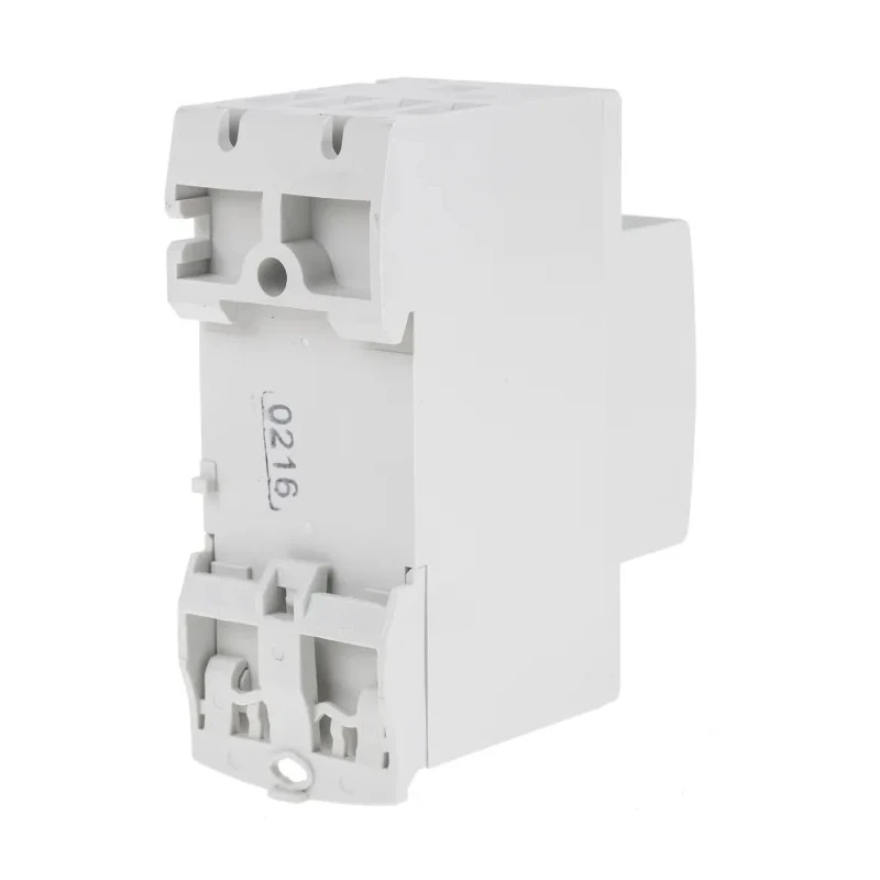 Europa 4-Pole Motor Control Contactor, 230V Coil Voltage, 25A, 4 kW Power Rating, Screw Terminal, DIN Rail Mount EUC2-25-4P