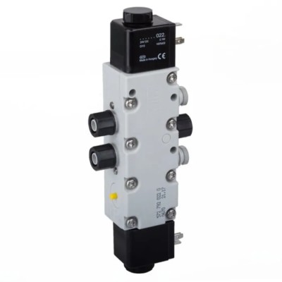 EMERSON ? AVENTICS Pneumatic Solenoid Valve 4/2 Solenoid Metric 57 Series 24V dc 5727410220