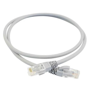 Roline RS PRO Cat6a Ethernet Cable RJ45 Male to RJ45 Male 1 m Grey Shielded Low Smoke Zero Halogen 201-0534