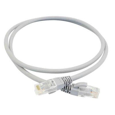 Roline RS PRO Cat6a Ethernet Cable RJ45 Male to RJ45 Male 1 m Grey Shielded Low Smoke Zero Halogen 201-0534